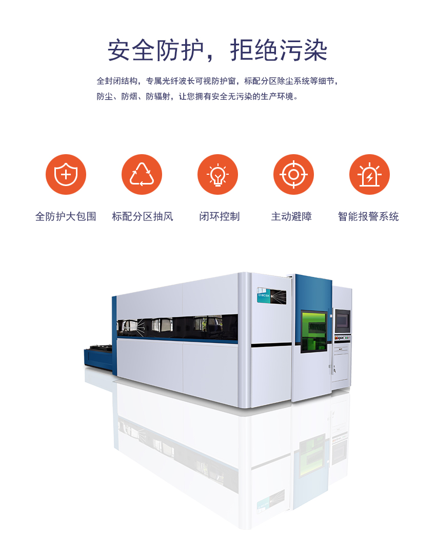 全防護(hù)大包圍激光切割機(jī)